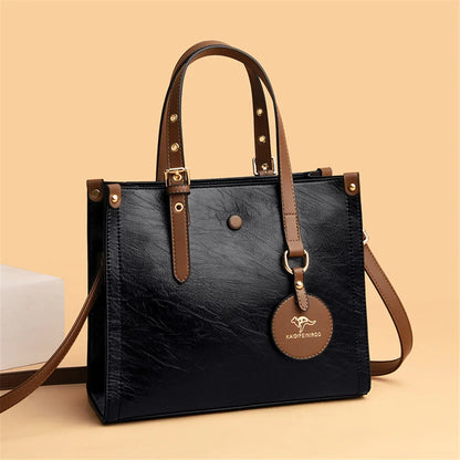 High Quality womens Luxury Handbags 3 Layers High capacity Women bags  Famous designer Crossbody Bag Shoulder Bag for Women Tote