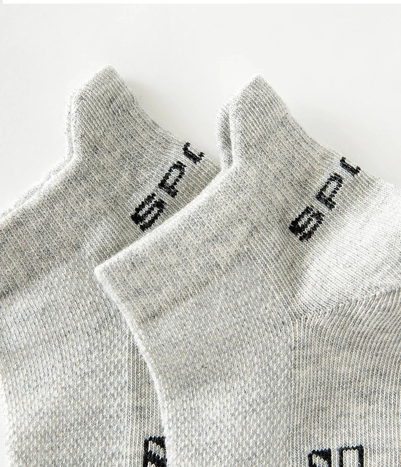 10/5 Pairs Summer Thin Short Socks Ankle Breathable Mesh Sports Sock Men and Women Casual Athletic High Quality Sokken Gifts
