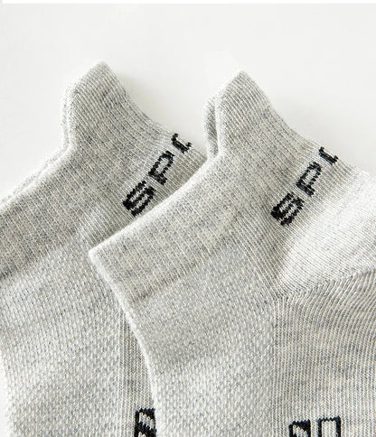 10/5 Pairs Summer Thin Short Socks Ankle Breathable Mesh Sports Sock Men and Women Casual Athletic High Quality Sokken Gifts