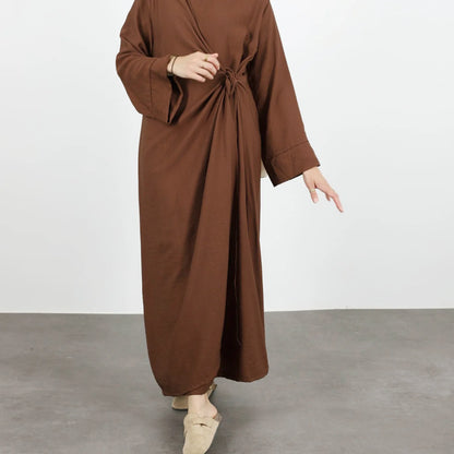 Moroccan Party Eid Ramadan Mubarak Abaya Muslim Maxi Dress Dubai Modest Kaftan Femme Turkey Islam Gown Jalabiya Vestidos Casual