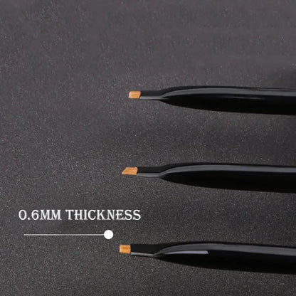 Brush Eyebrow Eyeliner Brush Professional Small Angled Eyebrow Brush Brow Contour Brush Fine Eyeliner Brush Makeup Tools