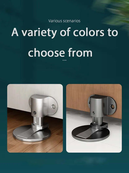 Punch-free Invisible Door Stop Strong Magnetic Household Bedroom  Touch  Stop Bathroom Floor Stop Anti-collision
