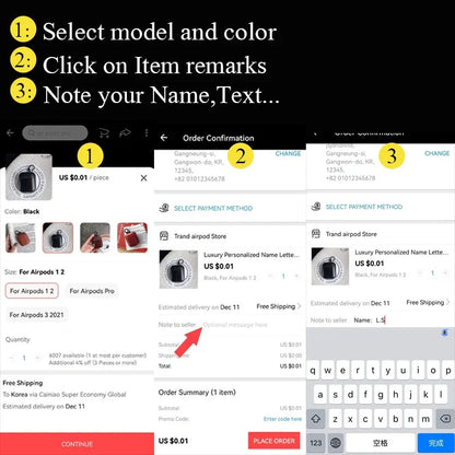 Luxury Pressure Personalized Name Letter DIY Customized Turn Fur Cover For Airpods 1 2 3 Pro 2 Earphone Case With Keychain Cases