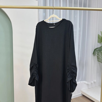 Moroccan Party Eid Ramadan Mubarak Abaya Muslim Maxi Dress Dubai Modest Kaftan Femme Turkey Islam Gown Jalabiya Vestidos Casual