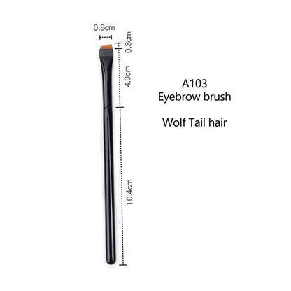Brush Eyebrow Eyeliner Brush Professional Small Angled Eyebrow Brush Brow Contour Brush Fine Eyeliner Brush Makeup Tools
