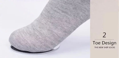 30Pairs/Lot Men's Business Polyester Cotton Socks Black Gray Casual Ankle Socks Antibacterial Soft Fabric Elastic Socks EU38-44
