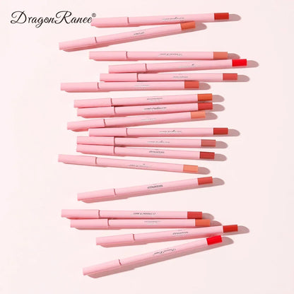 12 Colour Matte Lip Liner Pencil Carving Labial Makeup Lasting Brown Lip Liners Waterproof Lipstick Pen Lip Contouring Cosmetics