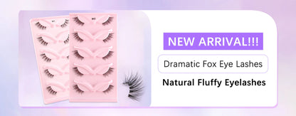 Magnetic Eyelashes Set 3/4/5/10 Pairs Natural Magnet False Eyelashes Makeup Kit Reusable Soft Mink Lashes Eyelash Extension Tool