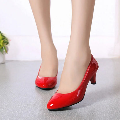 Women Pumps Nude Shallow Mouth Women Shoes Fashion Office Work Wedding Party Shoes Ladies Low Heel Shoes Shoes Soft Heels Women