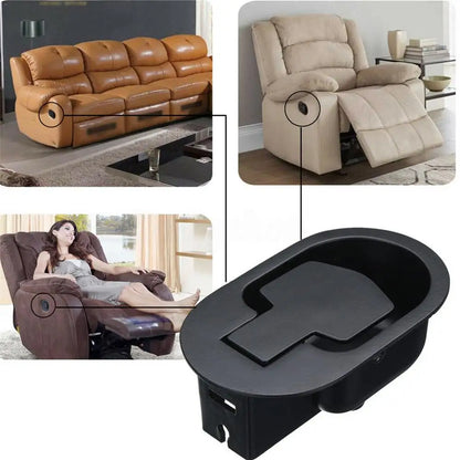 Recliner Release Pull Handle With Cable Couch Release Lever Replacement Parts Sofa Pull Handle Universal Funiture Accessories #W