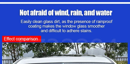 Car Glass Anti-Rain Spray Auto Water repellent Coating Agent Waterproof Rainproof Anti-fog Glass Cleaner Auto Windshield Clear
