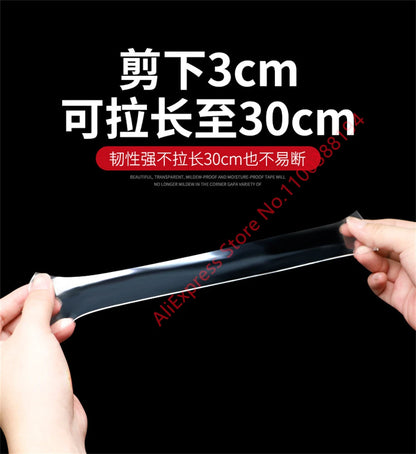 Multifunctional Double Sided Adhesive Tape Waterproof Reusable Wall Stickers Transparent Strong Sticky Glue Car Bathroom Kitchen