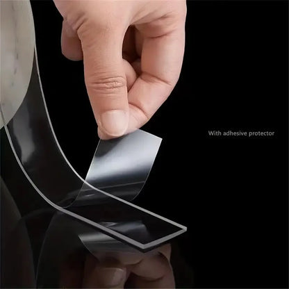 5M Nano Tape Double Sided Tape Transparent NoTrace Reusable Waterproof Adhesive Tape Cleanable Home Gekkotape