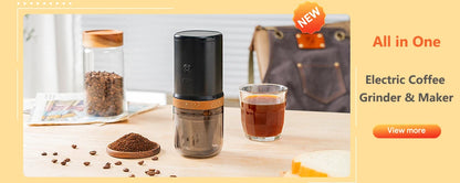Manual Coffee Grinder with Conical Core Stainless Steel Portable Grinder Hand made Portable Coffee Mill Coffee Accessories