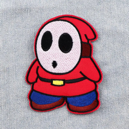 Cute Ghost Patch On Clothes DIY Iron On Patches Stickers Embroidered Patches for Clothing Badges Halloween Accessories