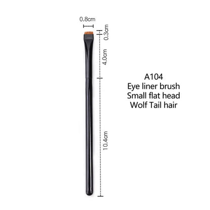 Brush Eyebrow Eyeliner Brush Professional Small Angled Eyebrow Brush Brow Contour Brush Fine Eyeliner Brush Makeup Tools