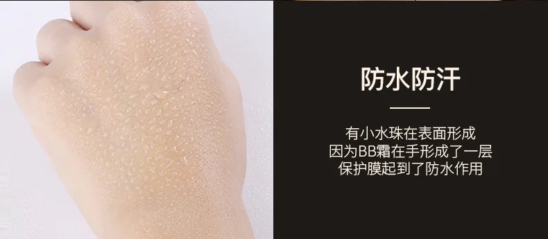 Waterproof BB Cream Liquid Concealer Matte Full Coverage Acne Scars Dark Circles Foundation Whitening Lasting Makeup Cosmetics