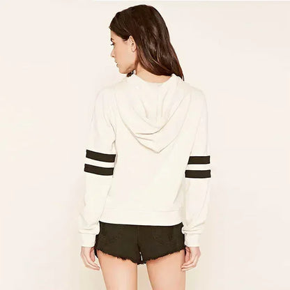Jogging Women's Tracksuit Casual Women's Sports Suit Loose and Comfortable Daily 2024 Stripe Hoodie Two Piece Set Matching Sets