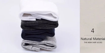 30Pairs/Lot Men's Business Polyester Cotton Socks Black Gray Casual Ankle Socks Antibacterial Soft Fabric Elastic Socks EU38-44