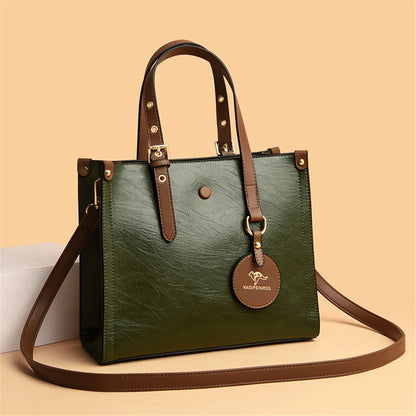 High Quality womens Luxury Handbags 3 Layers High capacity Women bags  Famous designer Crossbody Bag Shoulder Bag for Women Tote