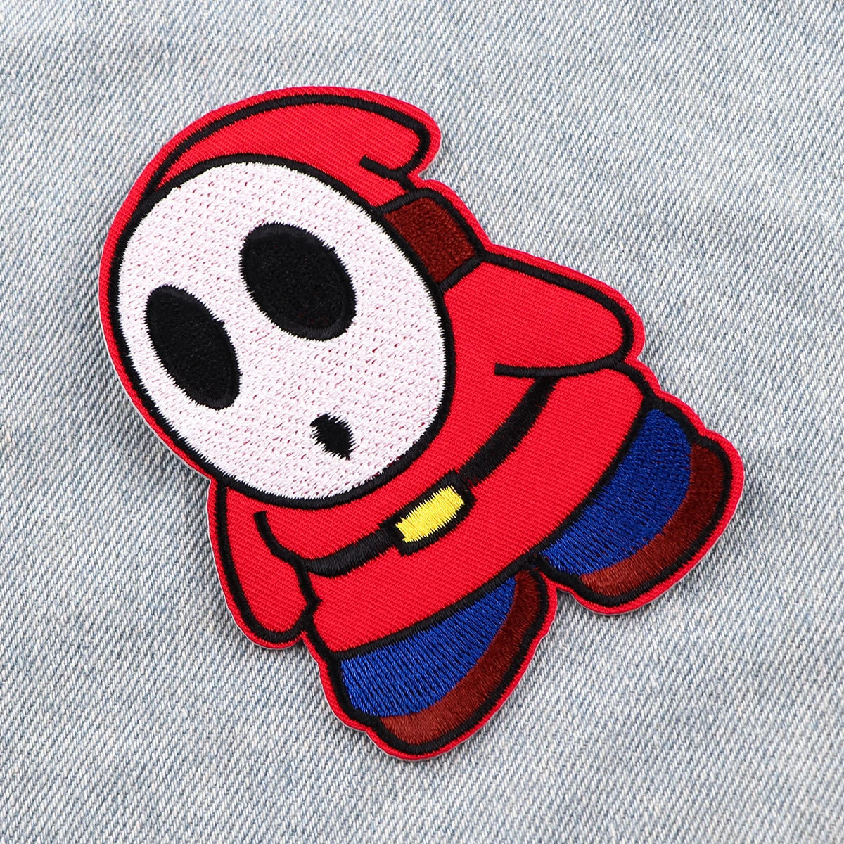 Cute Ghost Patch On Clothes DIY Iron On Patches Stickers Embroidered Patches for Clothing Badges Halloween Accessories