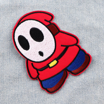 Cute Ghost Patch On Clothes DIY Iron On Patches Stickers Embroidered Patches for Clothing Badges Halloween Accessories