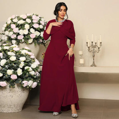 Eid Muslim Abaya for Women Party Dresses Jalabiya Dubai Abayas Kaftan Islam Modest Vestidos Ramadan Morocco Arab Long Robe