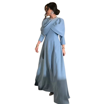 Eid Muslim Abaya for Women Party Dresses Jalabiya Dubai Abayas Kaftan Islam Modest Vestidos Ramadan Morocco Arab Long Robe