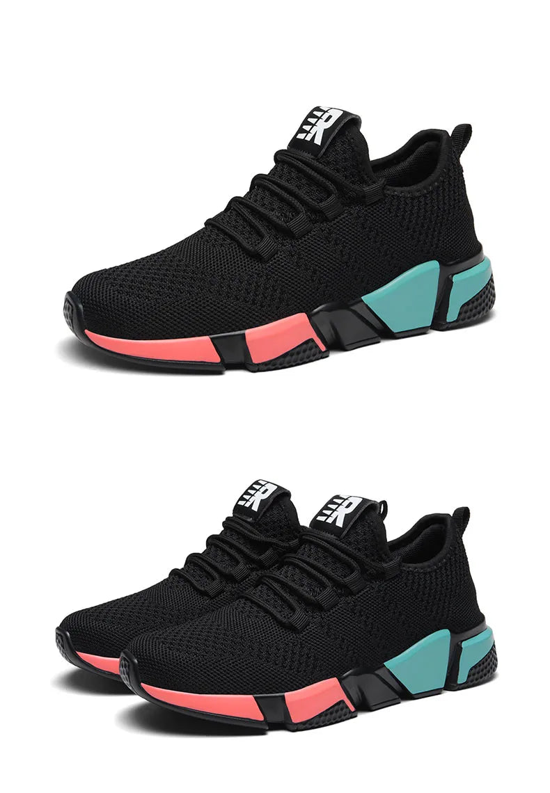 Women Shoes Fashion Casual Shoes for Women Breathable Walking Mesh Flat Shoes Woman Tenis Feminino Female Shoes Plus Size 42