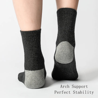 6/12 Pairs Men's Cotton Running Crew Socks Middle Tube High Quality Casual Breathable Sports Socks For Men and Women Soft Sock