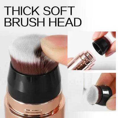 Double-headed Face Bronzer Highlighter Stick Concealer with Brush Face Contour Cream Moisturizing Natural 3D Nose Shadow Makeup
