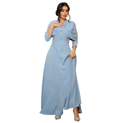 Eid Muslim Abaya for Women Party Dresses Jalabiya Dubai Abayas Kaftan Islam Modest Vestidos Ramadan Morocco Arab Long Robe