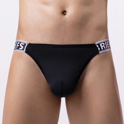 Men's Panties Underwear Comfortable T-Back Briefs Breathable Thongs Big Pouch U Convex Sexy 3D Crotch Male G-String Gay HT094