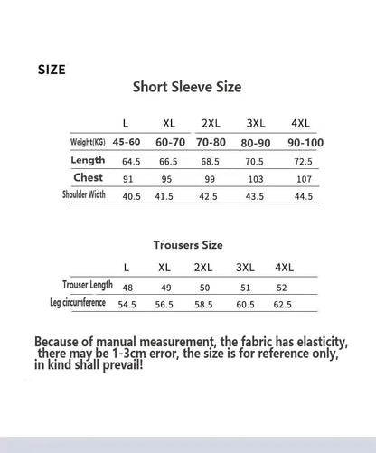 Men's Two-Piece Ice Silk Pajamas Men's Summer Thin Modal Short-Sleeved Pajamas Homewear Men's Large Size Pajamas Homewear Set