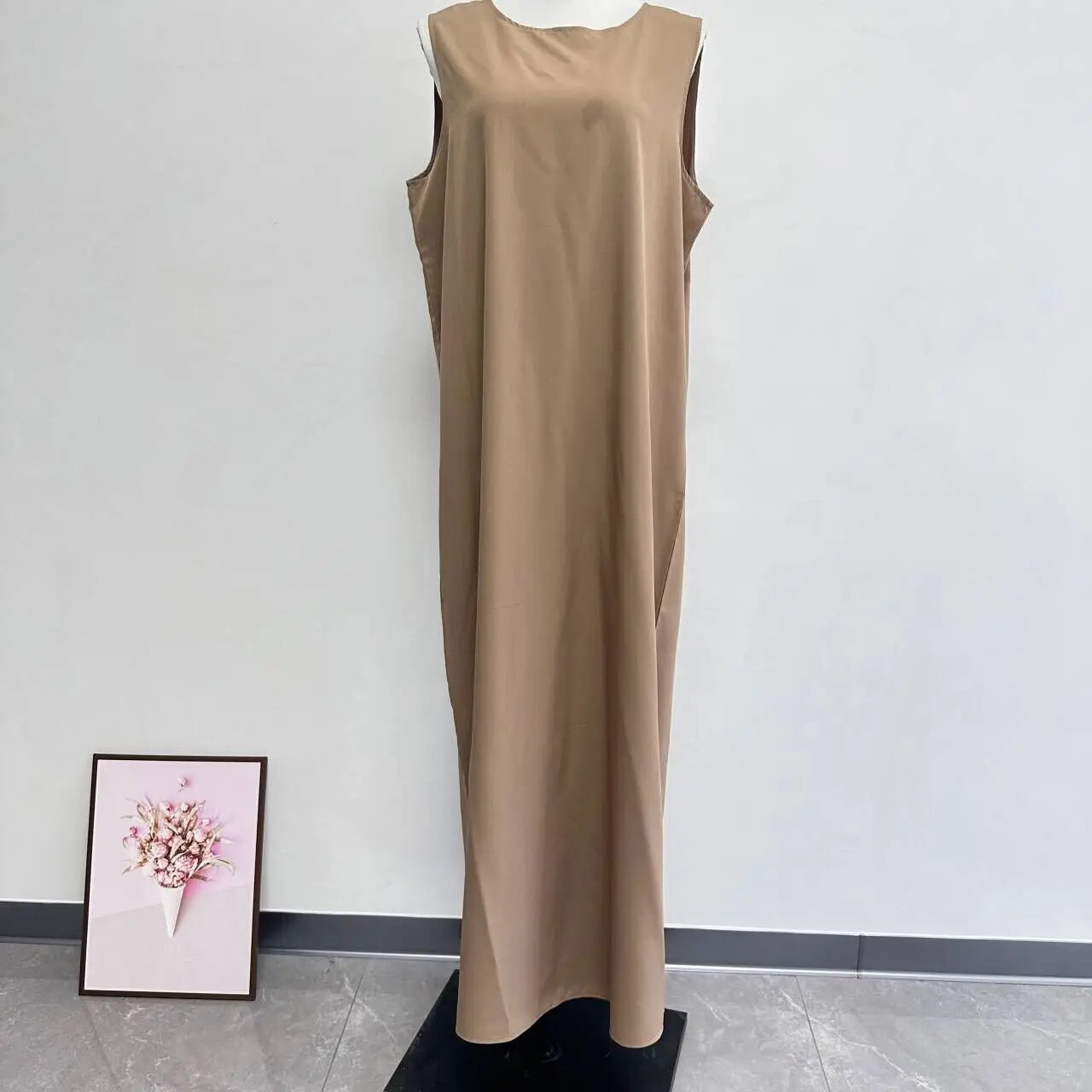 Muslim Women Dress Two Piece Set Eid Ramadan Morocco Dubai Open Abayas Vestidos Arab Cardigan Robe Suit Islam Modest Kaftan