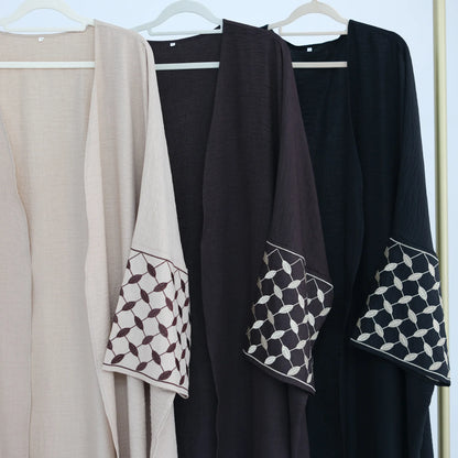 Eid Muslim Abaya for Women Modest Dresses Jalabiya Embroidery Saudi Arab Long Robe Ramadan Morocco Kaftan Dubai Abayas Vestidos