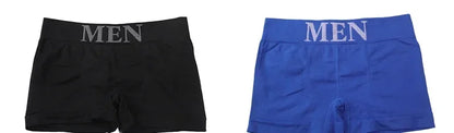 3Pcs/Lot Men's Panties Underwear Boxers Breathable Man Boxer Solid Underpants Comfortable Male Brand Shorts Black Blue Underwear