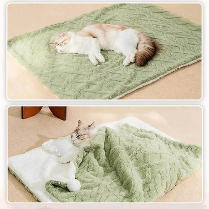 Pet Blanket Warm Dogs Cats Plush Blanket Thickened Warm Pet Sleeping Blanket for Dogs Cats Pet Supplies manta perros mascotas