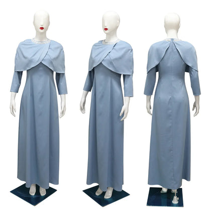 Eid Muslim Abaya for Women Party Dresses Jalabiya Dubai Abayas Kaftan Islam Modest Vestidos Ramadan Morocco Arab Long Robe