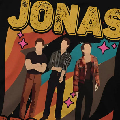 Y2K Men'S Tour 2023 T J-Jonas Brothers Band Cotton Tops Funny Short Sleeve O Neck Tees Original T-Shirt
