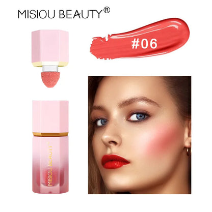 New Natural Long-lasting, Waterproof Contouring and Brightening Liquid Blush Stick Makeup for Women Daily Use All Skin Types
