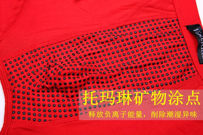 L-6XL 2023 New Men's Physiological Underwear Men Enlargement Underpants Health Boxer Shorts Tourmaline Prostate Magnetic Therapy