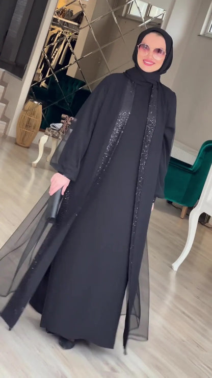 Muslim Modest Women Dress Jalabiya Vestidos Eid Ramadan Arabic Long Robe Dubai Islam Morocco Kaftan Abayas Cardigan Dresses 2024