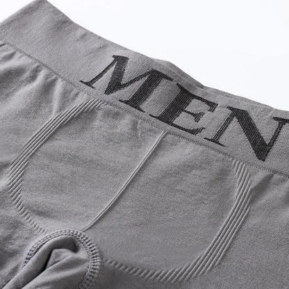 3Pcs/Lot Men's Panties Underwear Boxers Breathable Man Boxer Solid Underpants Comfortable Male Brand Shorts Black Blue Underwear