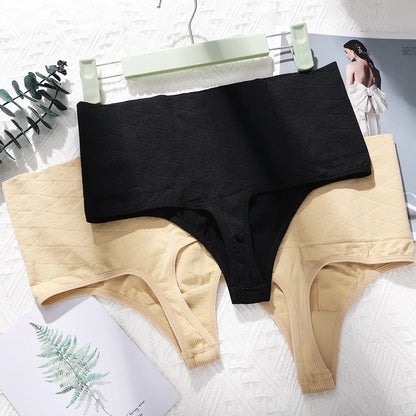 Sexy Women Thong Shaper High Waist Tummy Control Panties Slimming Underwear Waist Trainer Shaping Briefs Butt Lifter Body Shaper