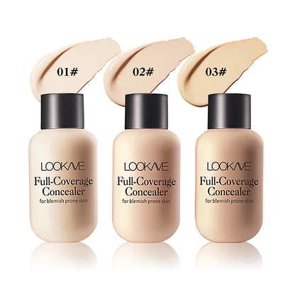 Not Easy Smudged Foundation Cream Multiple Colors Waterproof Covering Concealer Long Lasting Liquid Shadows Korean Cosmetics