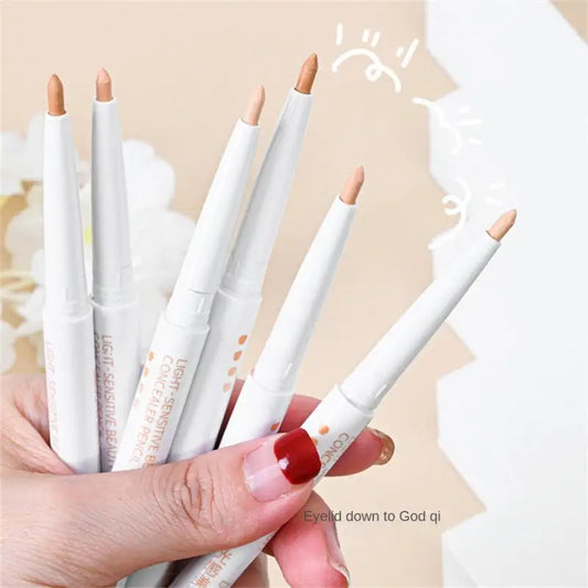 Concealer Eyebrow Pen Stick Natural Moisturizing Concealer Pencil Cover Spot Dark Circles Invisible Pores Waterproof Face Makeup