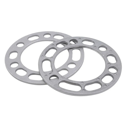 2pcs Universal Car Wheel Tire Spacer Adaptor Shims Plate 3mm 5mm 6mm 8mm 10mm For 4x100 4x114.3 5x100 5x108 5x114.3 5x120