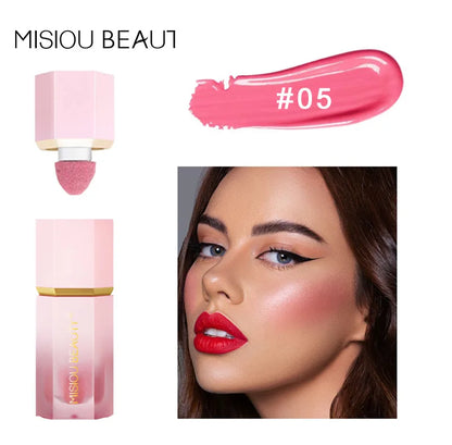 New Natural Long-lasting, Waterproof Contouring and Brightening Liquid Blush Stick Makeup for Women Daily Use All Skin Types