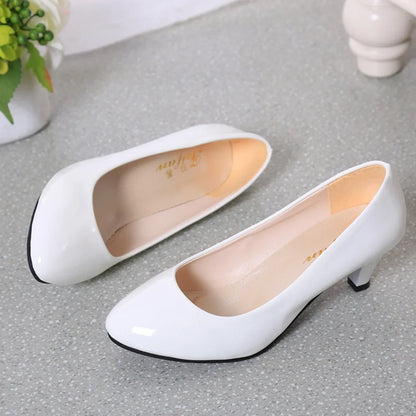 Women Pumps Nude Shallow Mouth Women Shoes Fashion Office Work Wedding Party Shoes Ladies Low Heel Shoes Shoes Soft Heels Women